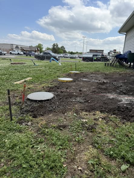 Concrete footings by Bear Creek Construction