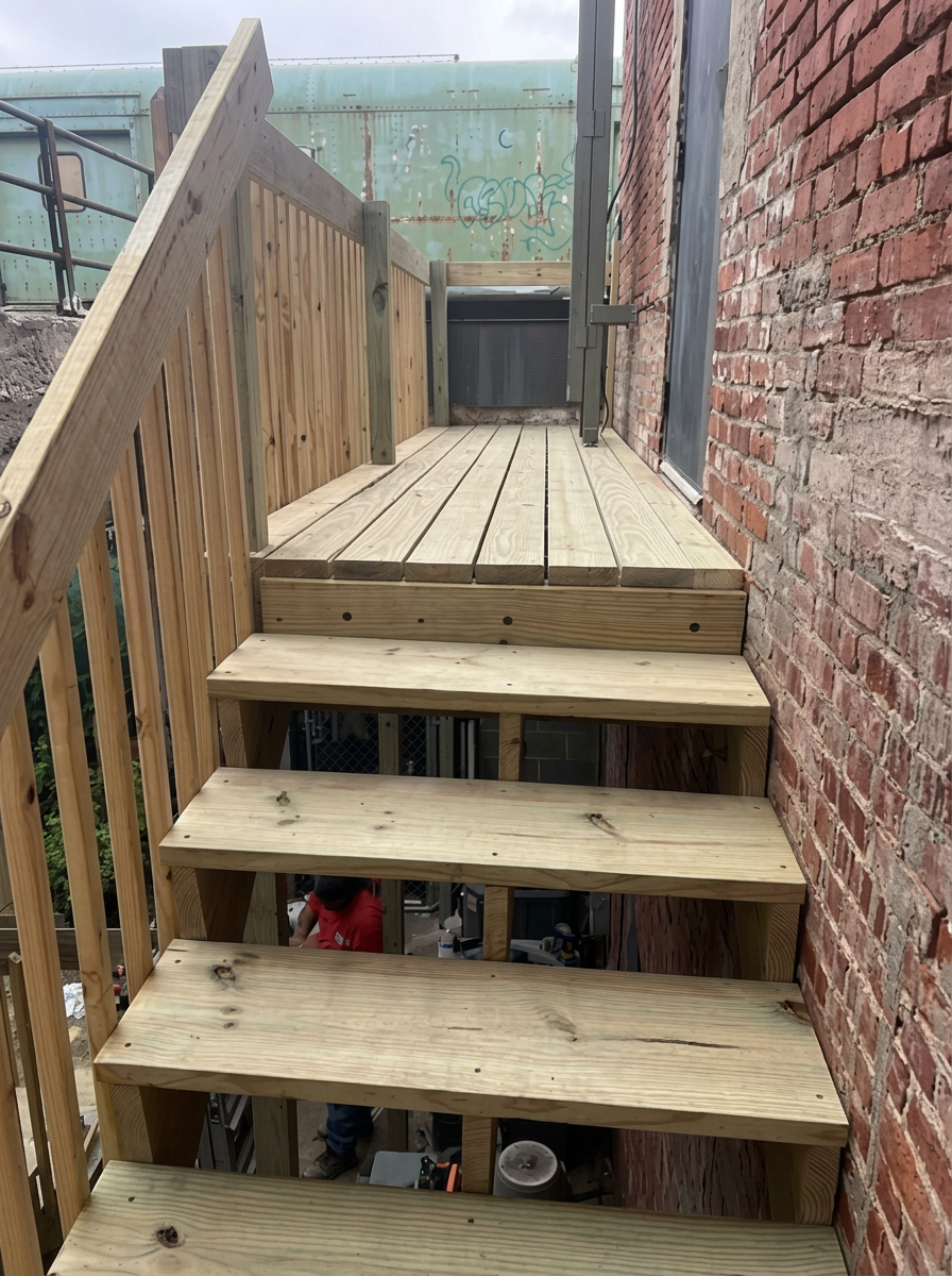 Custom carpentry by Bear Creek Construction