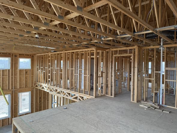 Interior residential framing Wichita Kansas